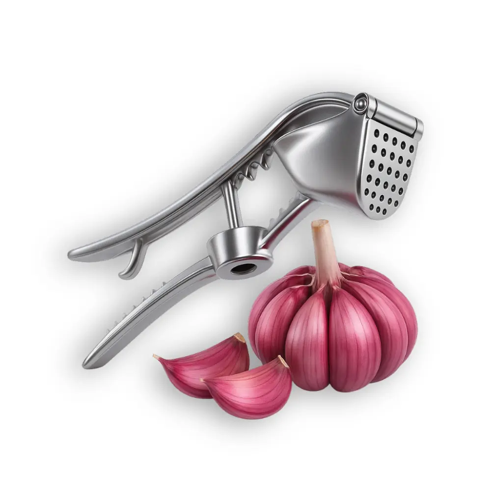 [14] Espremedor de Alho 5 Utilidades 