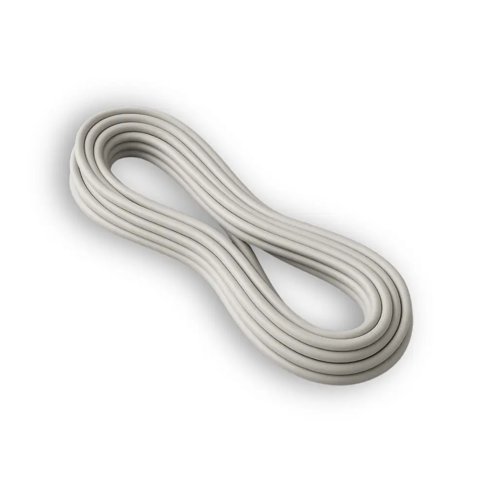 Fio Paralelo Branco 2 x 1mm c/ 5 mts INMETRO
