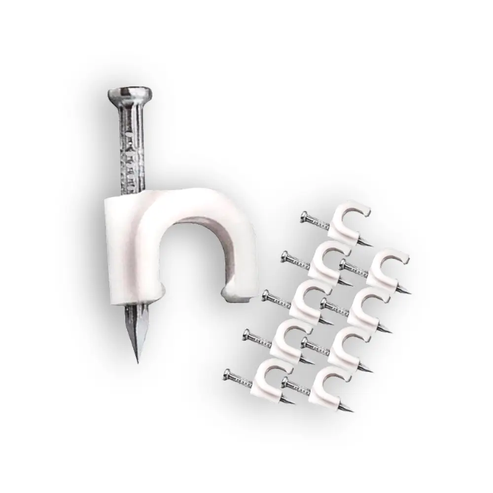 [194] Grampo Fxa Fio (Prego Aço 14c16) c/ 10 UN