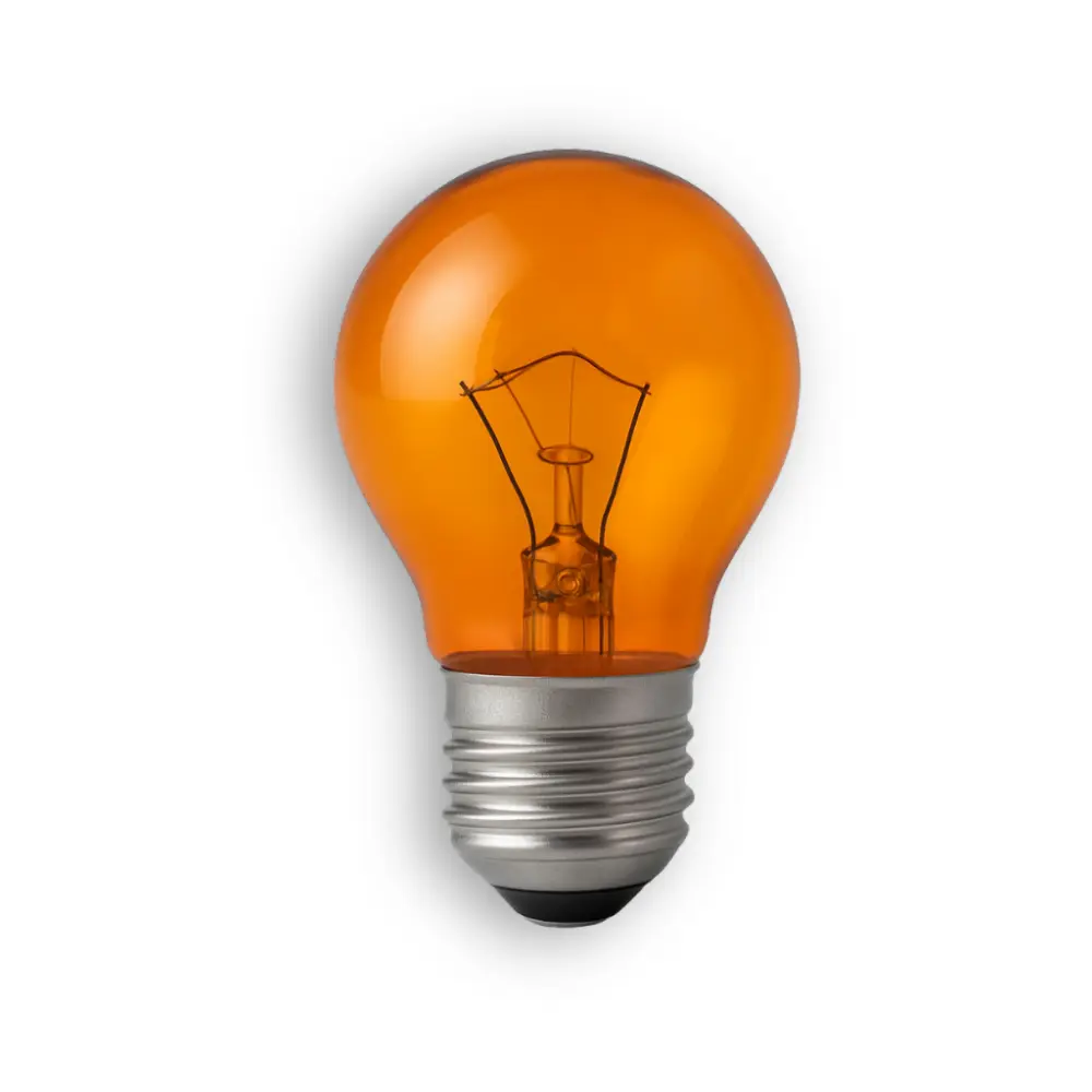 [75] Lâmpada Bolinha 15W x 127V Cores Sortidas