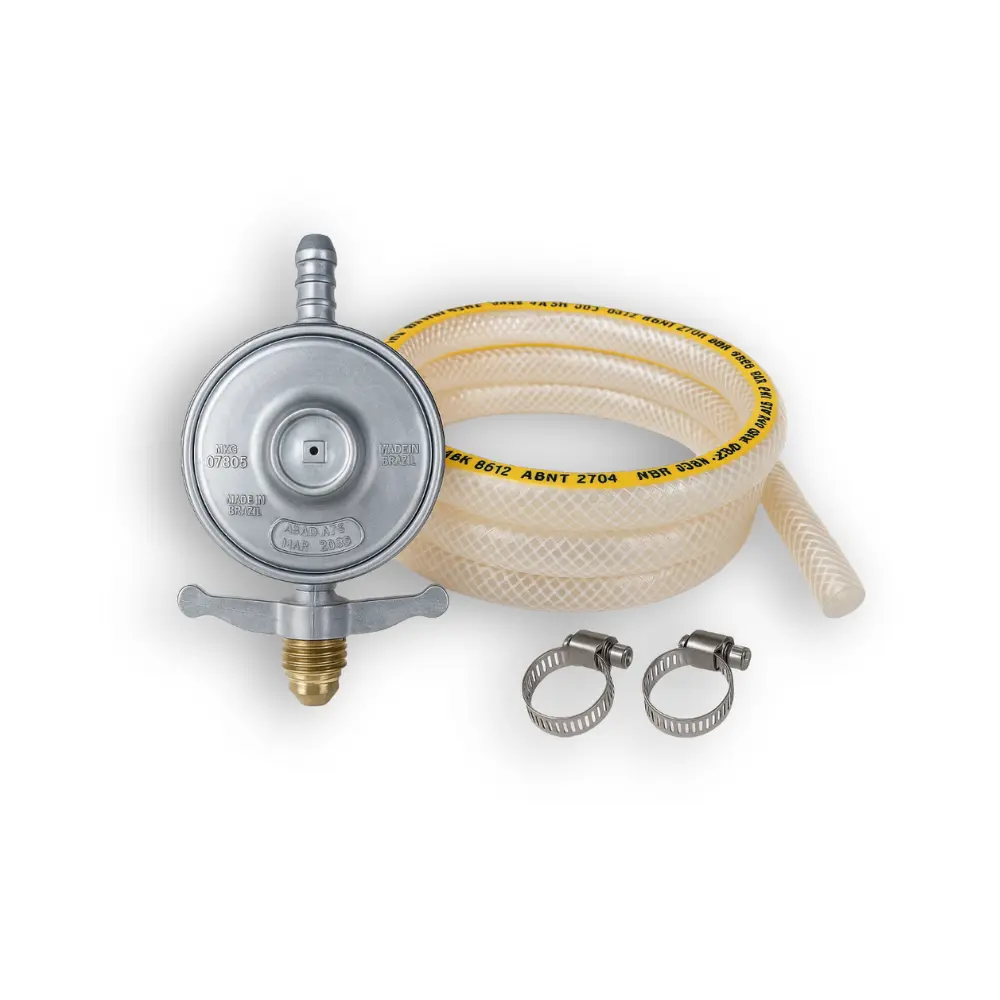 [170] Regulador Gás c/ Mangueira INMETRO