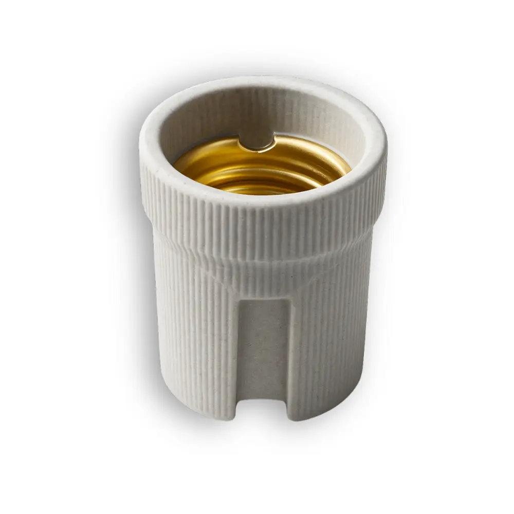 Soquete Louça c/ 2 Parafusos