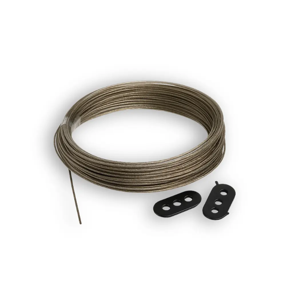 [971] Varal Aço Revestido PVC c/ 20mts