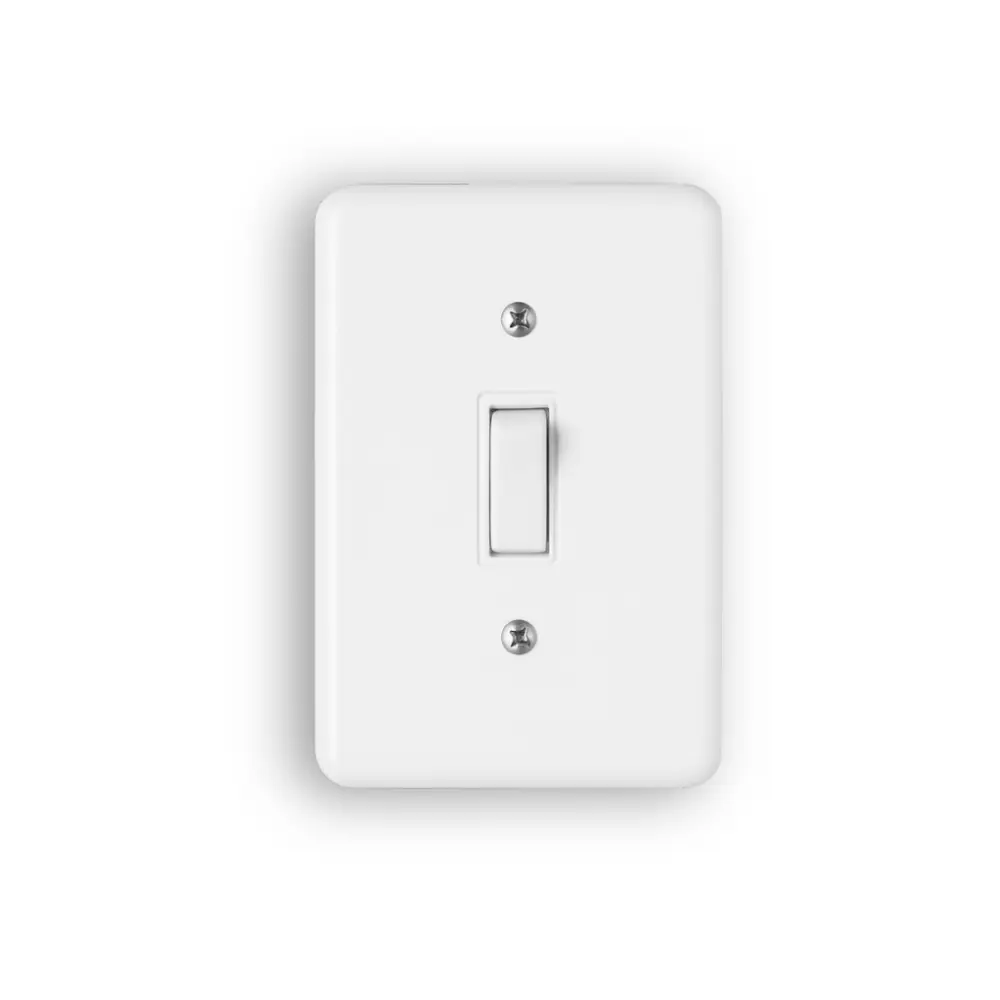 Interruptor c/ Placa 1 TECLA Branco Stylus