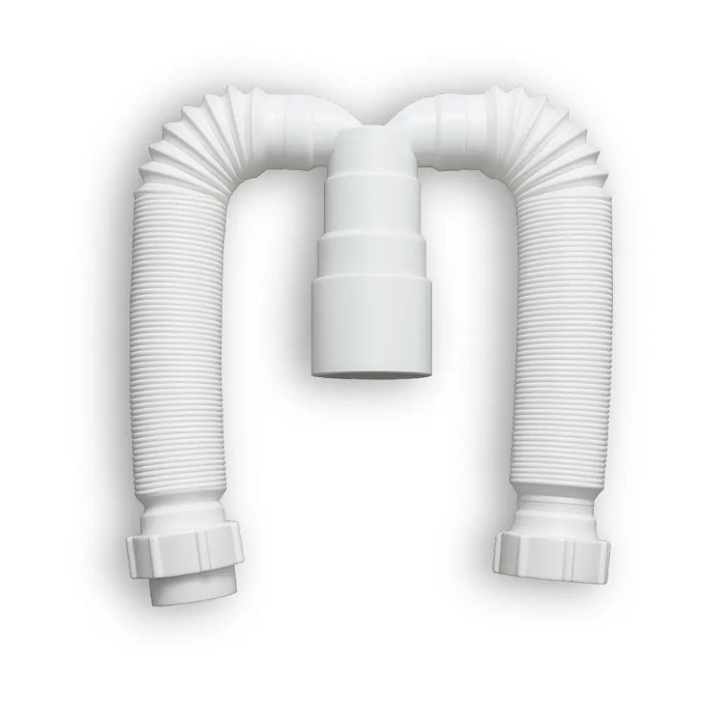 Multisifão Duplo (tubo extensível) Pia/Lavatório/Tanque