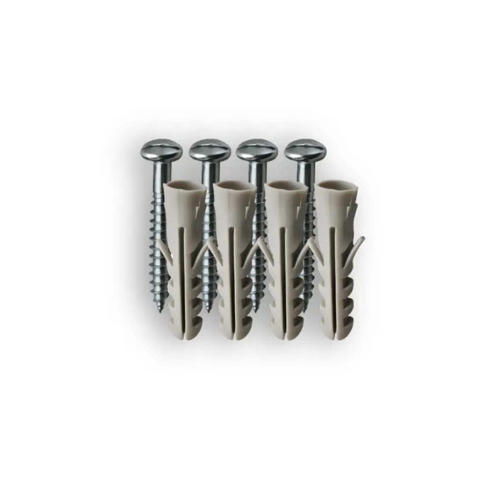 [839] Parafuso Bucha 10 p/ Alvenaria c/ 4 UN