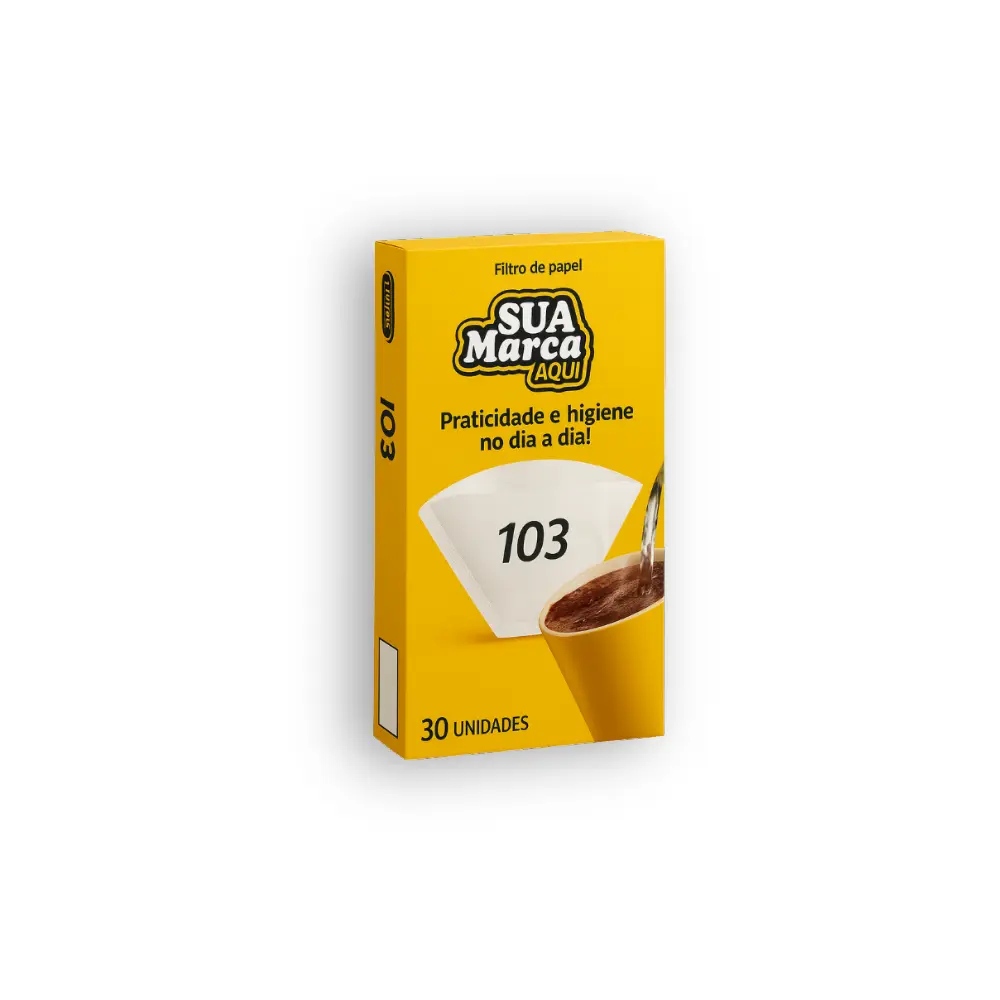 Filtro de Café Descartável 103 com 30 UN