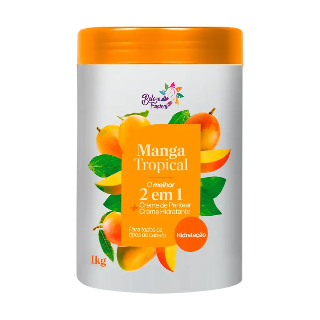 Creme 2 Em 1 Beleza Tropical 1000 ml - Manga