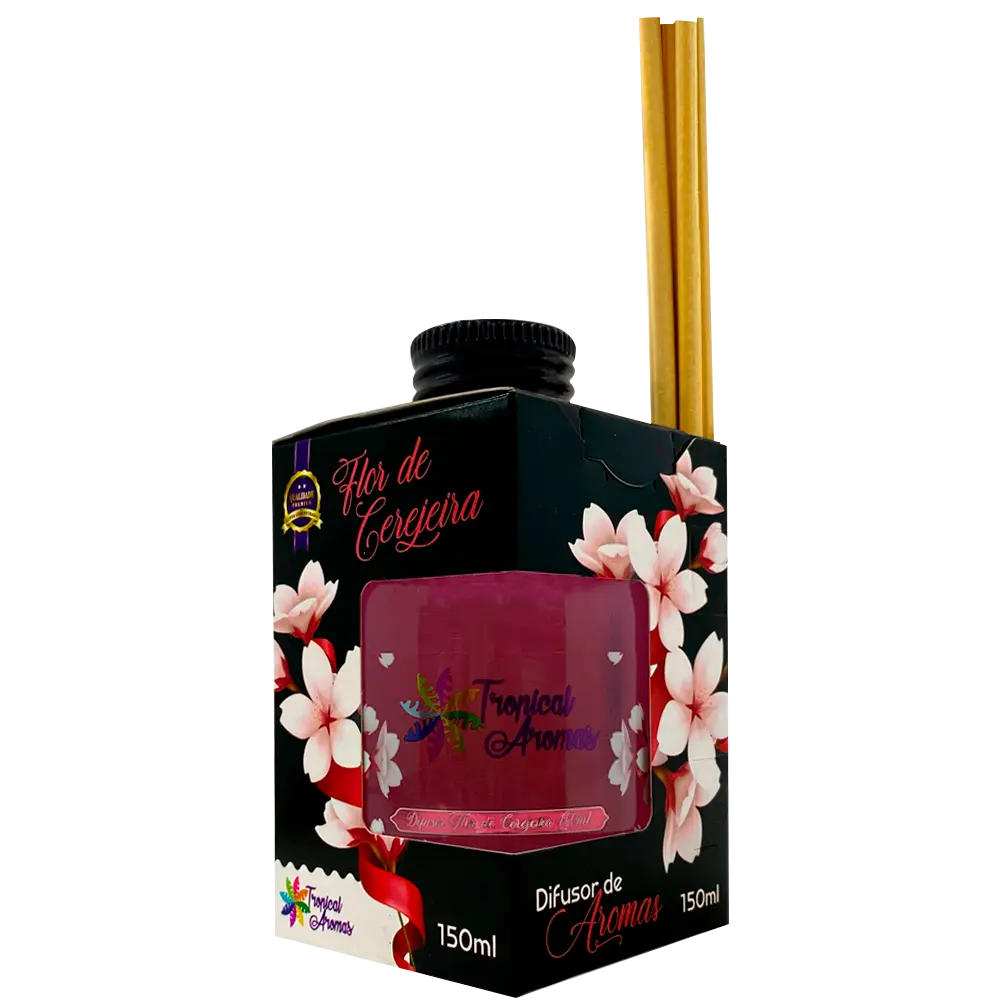 Difusor Black 150 ml - Flor de Cerejeira