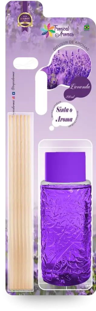Difusor Blister 200 ml - Lavanda Tropical