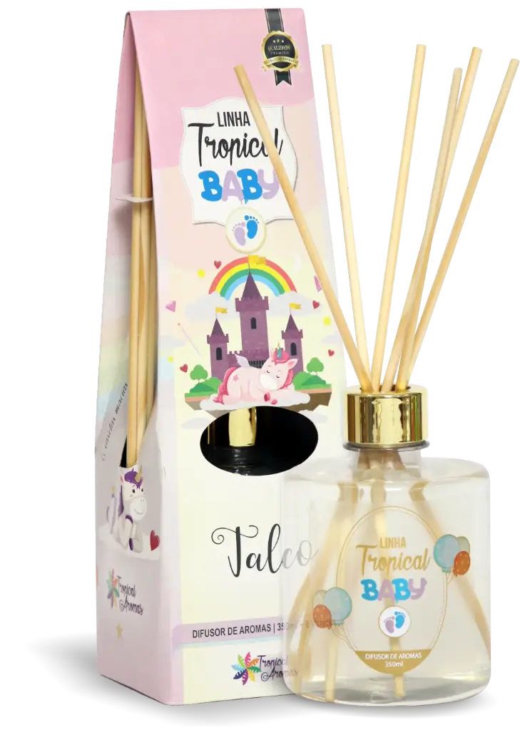 Difusor Presente 350 ml  - Talco Baby 