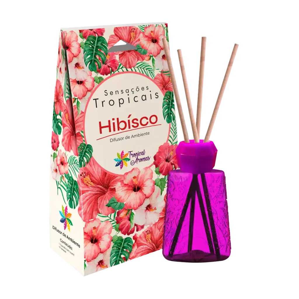 [5937994] Difusor Sensações Tropicais 150 ml - Hibisco