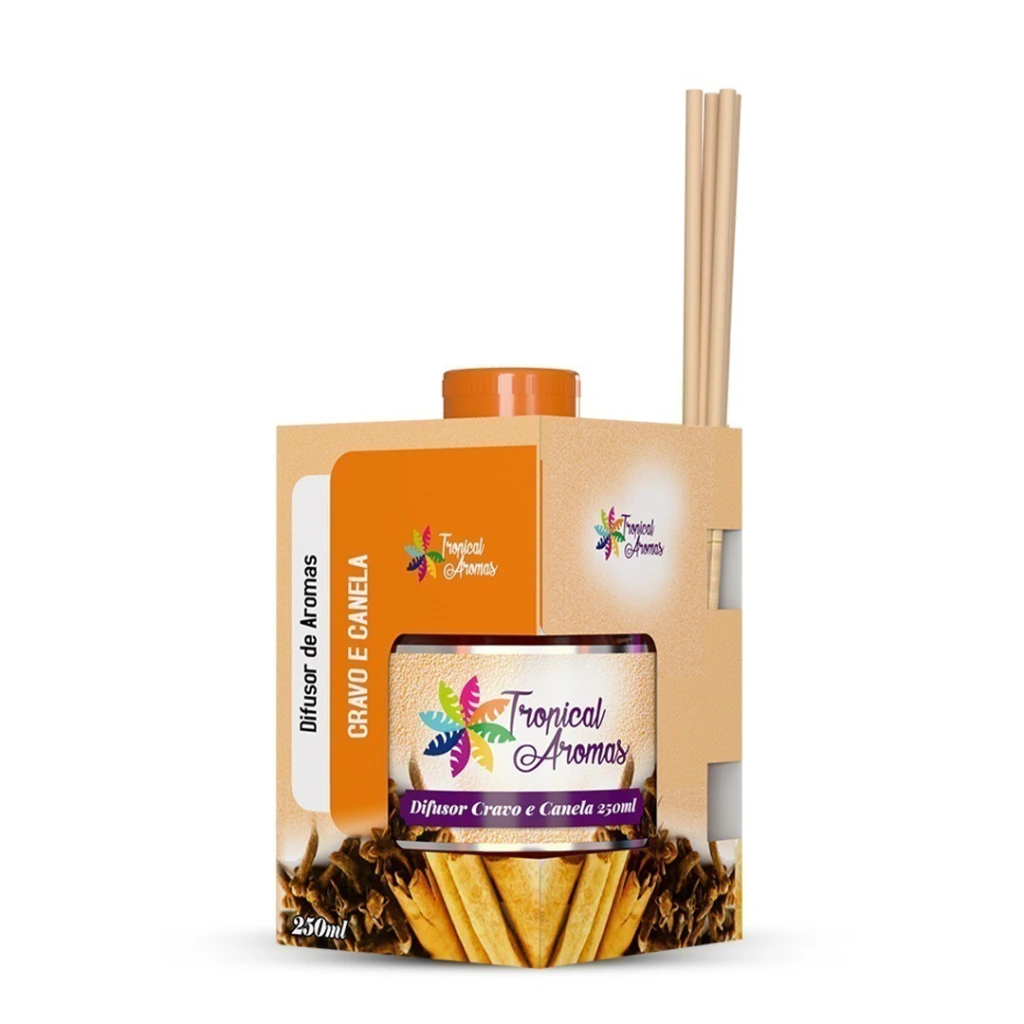 Difusor Tropical 250 ml - Cravo e Canela