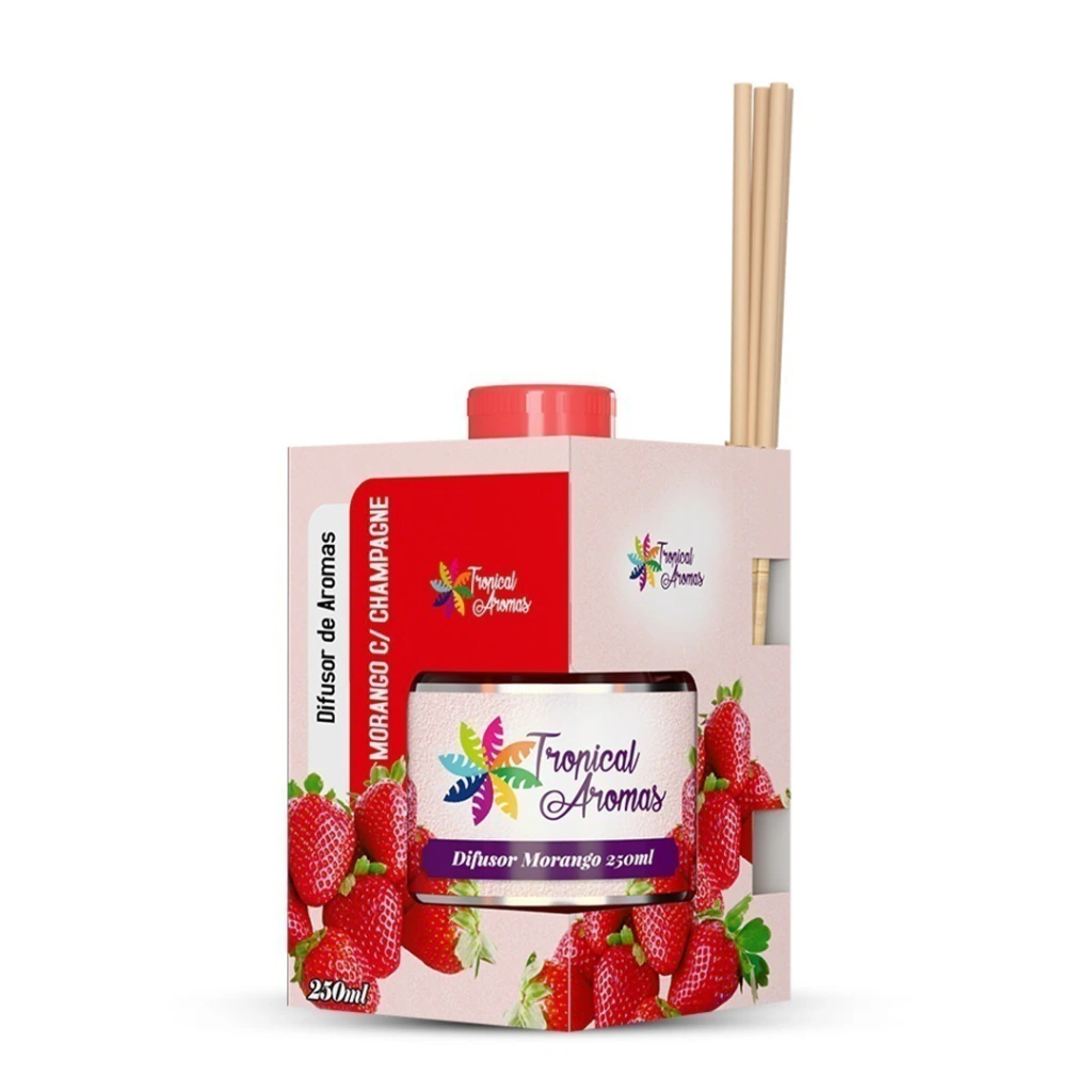 Difusor Tropical 250 ml- Morango com Champagne