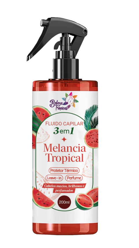 Fluido Capilar 3 Em 1 Beleza Tropical 200 ml - Melancia