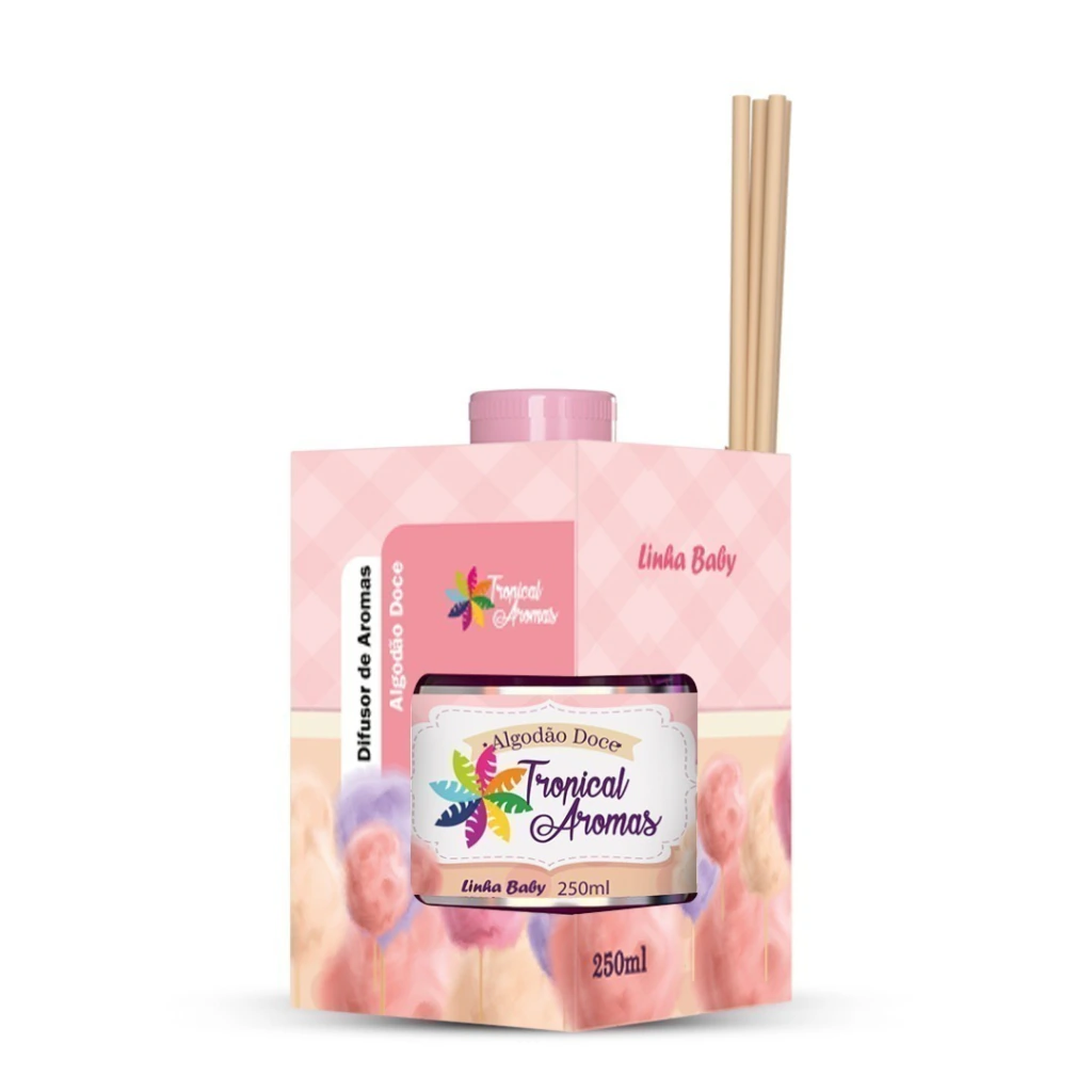 Difusor Tropical Baby 250 ml - Algodão-Doce