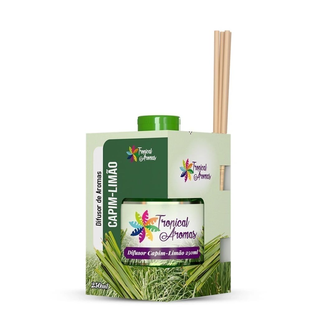 Difusor Tropical Baby 250 ml - Capim-Limão