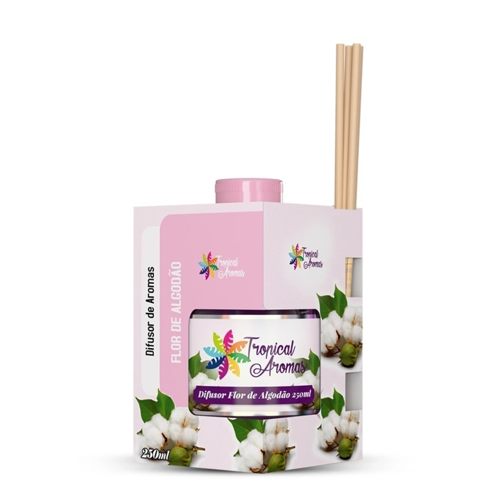 Difusor Tropical 250 ml - Flor de Algodão