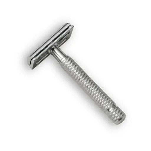 [366] Aparelho Barbear Metal Tradicional 