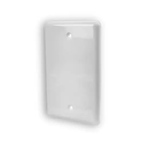 [584] Espelho (Placa) Cego Branco 4 x 2