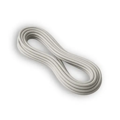 [801] Fio Paralelo Branco 2 x 1mm c/ 5 mts INMETRO