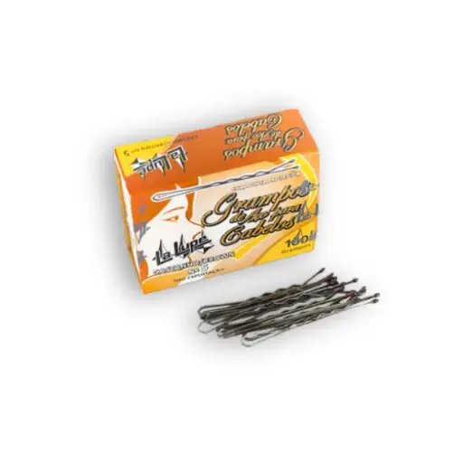 [45] Grampo Cabelo Castanho N° 05 c/ 100 UN