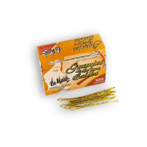[206] Grampo Cabelo Loiro N° 05 c/ 100 unidades