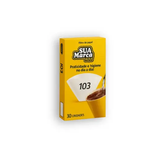 [973] Filtro de Café Descartável 103 com 30 UN