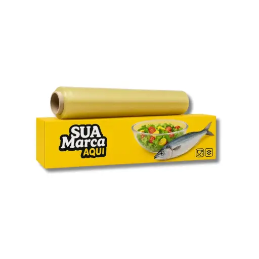 [403] Plástico Filme Tubete 28cm x 30m 